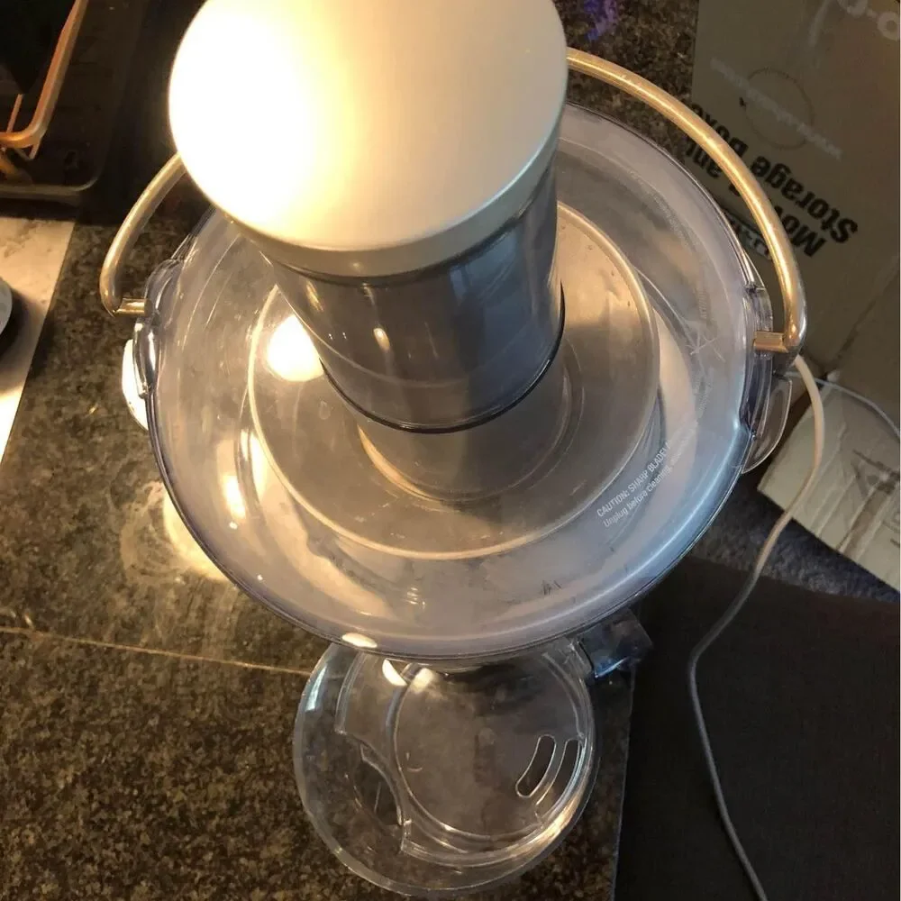 Breville - Juice Fountain Compact Electric Juicer - Silver
